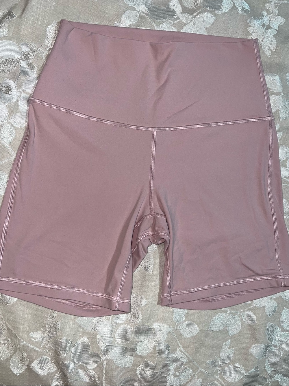 Dusty Pink lululemon High-Waist Biker Shorts